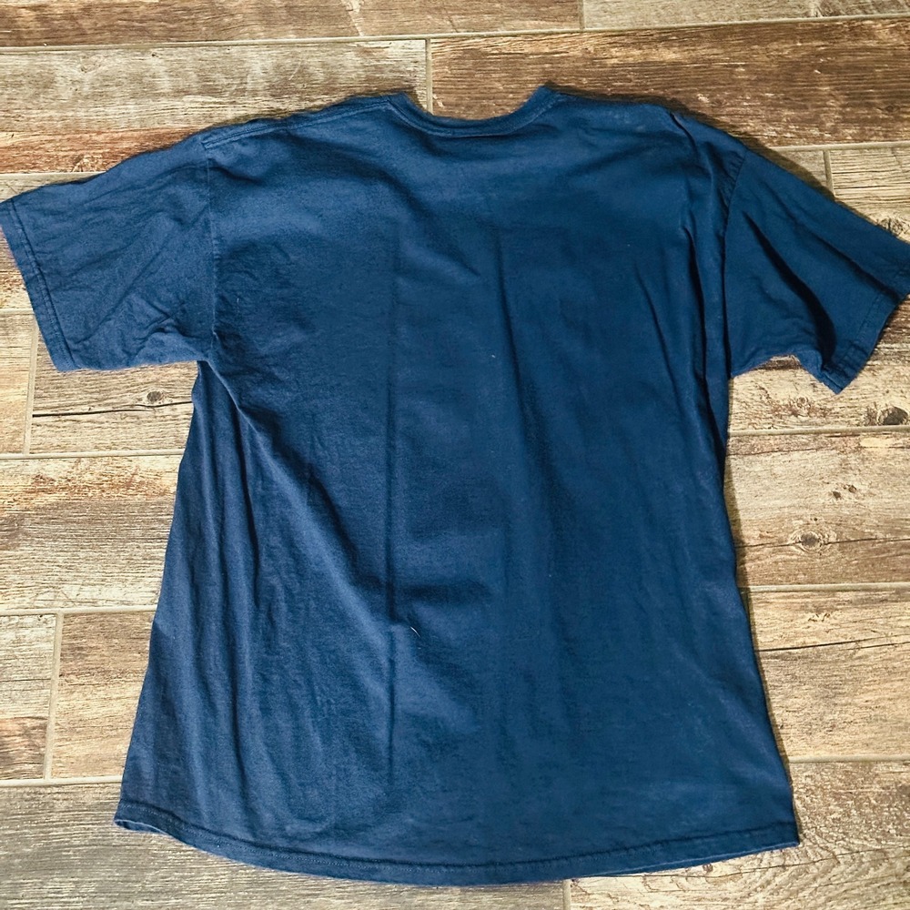 Monterey Bay Aquarium Graphic T-Shirt Size XL Blue California Sharks - Picture 6 of 9